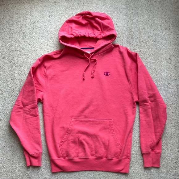 Champion Women's Pink Hoodie - Picture 1 of 4